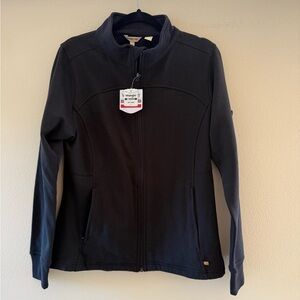 Wrangler Riggs Women's Workwear black Utility Knit Jacket NWT